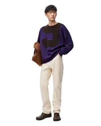 Loewe Luxury Sweatshirt in cotton Purple