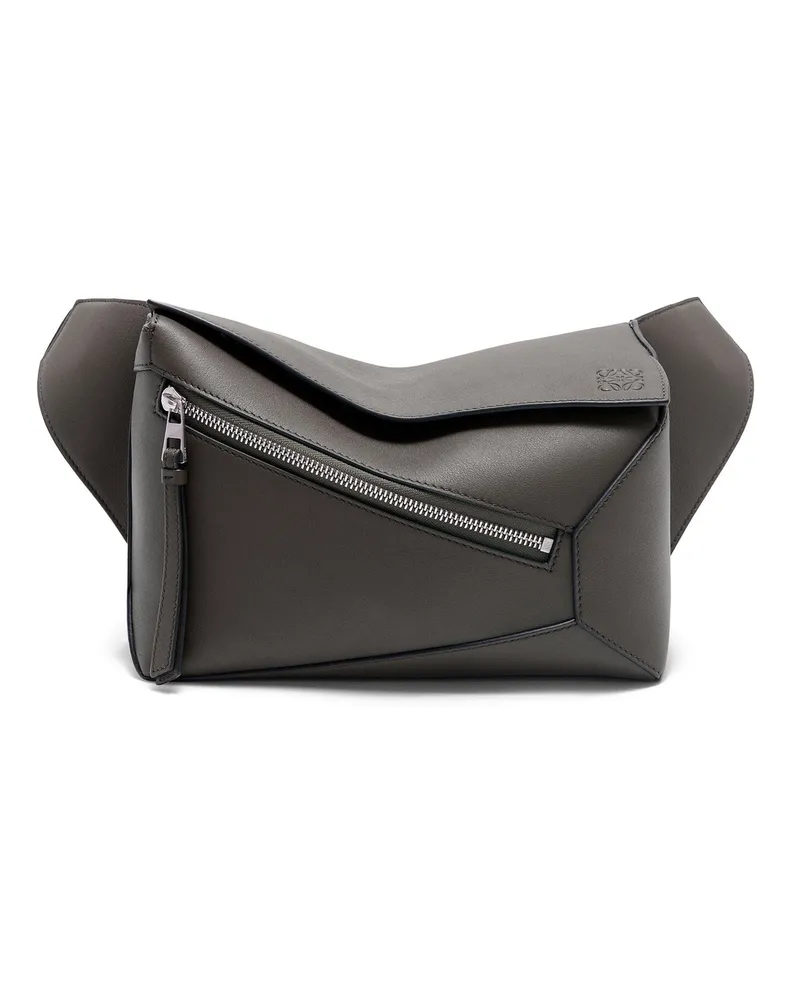 Loewe Luxury Small Puzzle bumbag in classic calfskin Dark