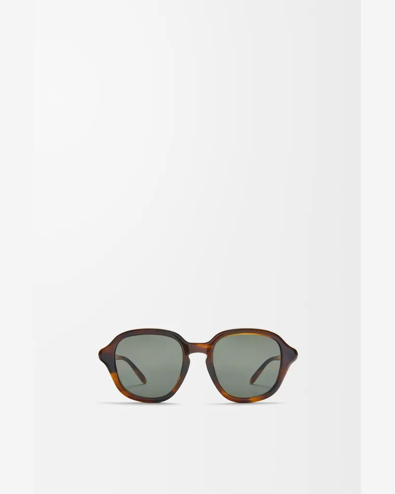 Loewe Alpha Slim Sunglasses Hombre Havana