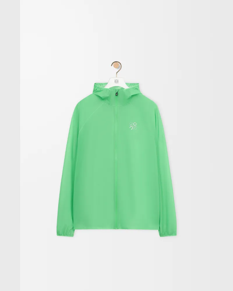 Loewe Ultra Jacket In Technical Shell Size Hombre Green