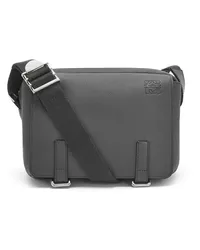 Loewe Luxury XS Military messenger bag in soft grained calfskin Anthracite