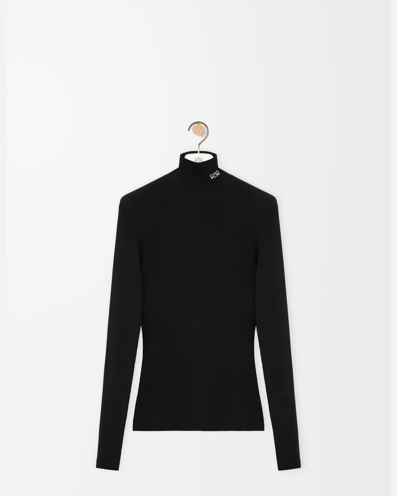 Loewe Top In Viscose Blend Size Mujer Black