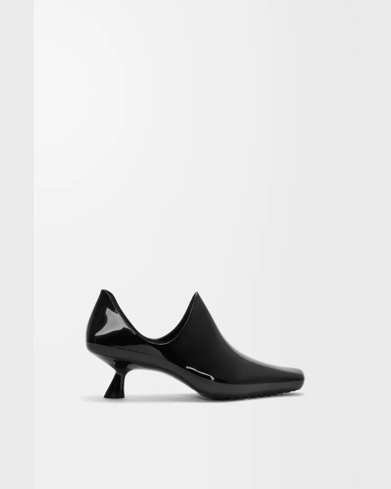 Loewe Emily Aqua Bootie In Pvc Size Mujer Black