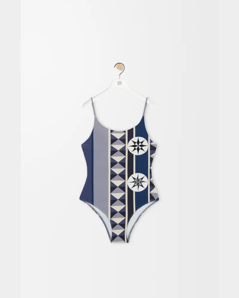 Loewe Swimsuit In Technical Jersey Size Mujer Blue