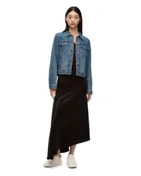 Loewe Luxury Anagram jacket in denim Mid