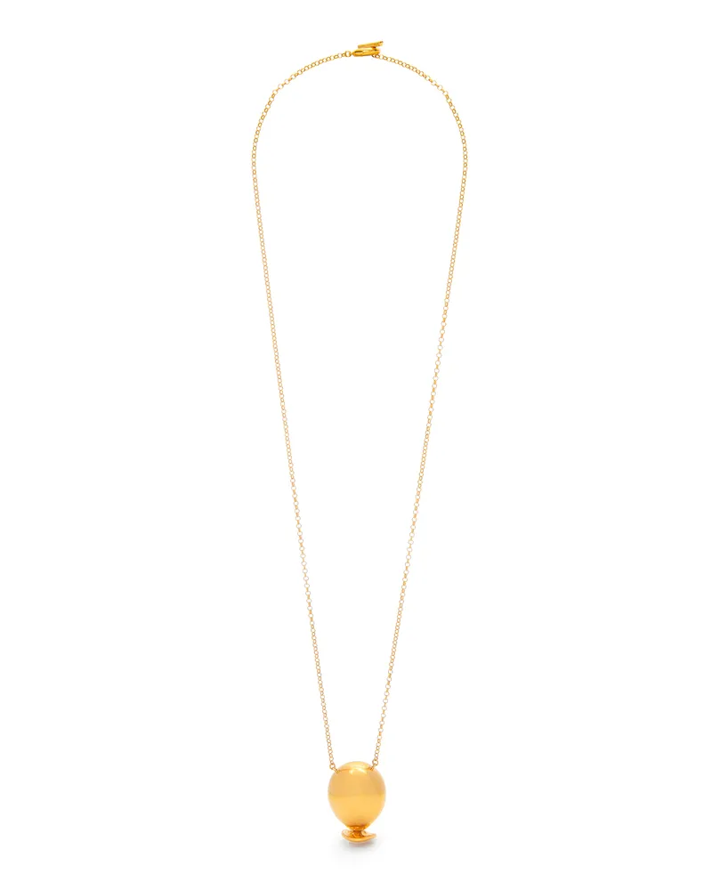 Loewe Luxury Balloon pendant in sterling silver Gold