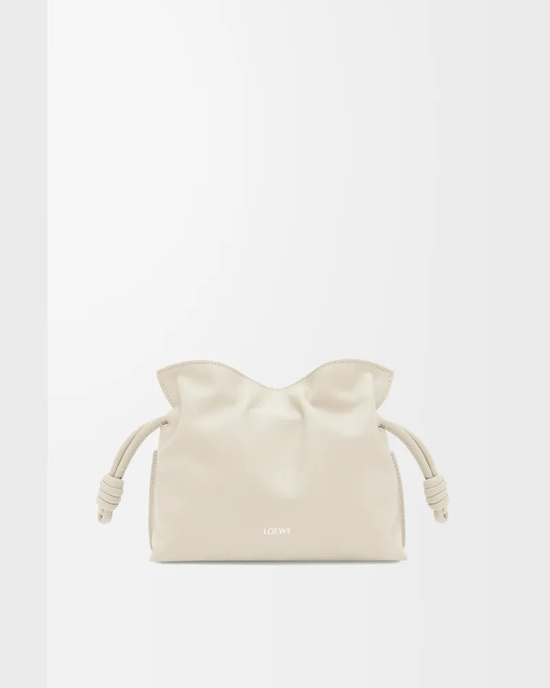 Loewe Mini Flamenco Clutch In Nappa Leather skin Mujer Sea