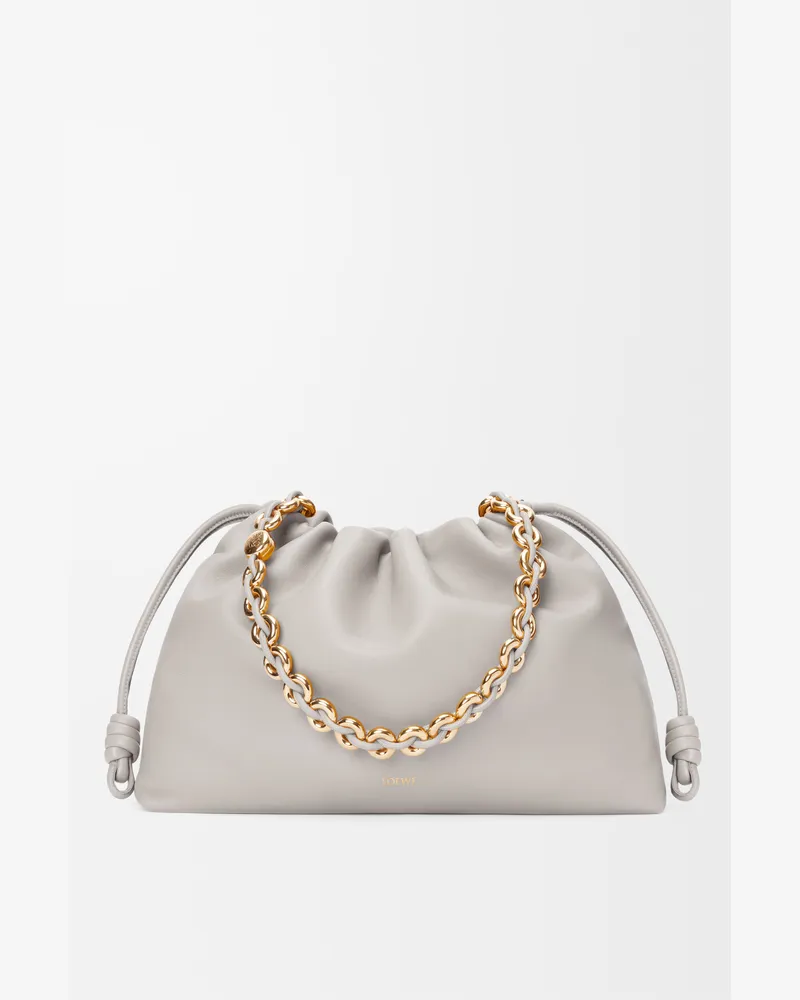 Loewe Large Flamenco Purse In Mellow Nappa Lambskin Mujer Shell