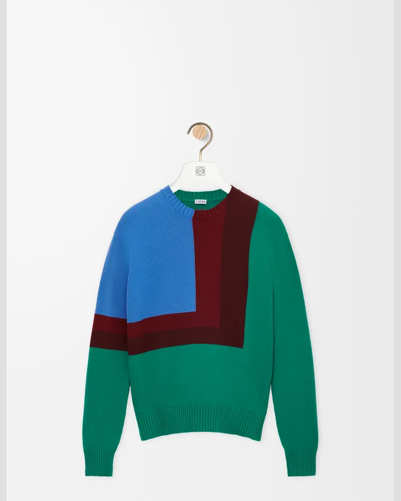 Loewe Sweater In Wool Size Hombre Green