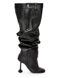 Loewe Luxury Toy over the knee boot in nappa lambskin Black