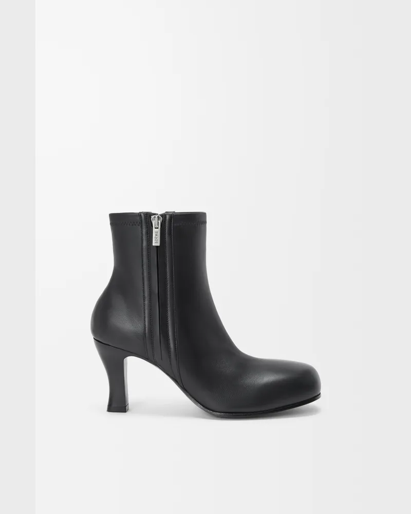 Loewe Bobine Ankle Boot In Nappa Lambskin Size Mujer Black