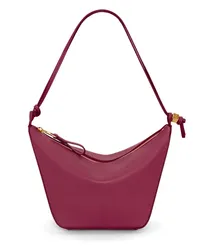 Loewe Luxury Mini Hammock Hobo bag in classic calfskin Crimson