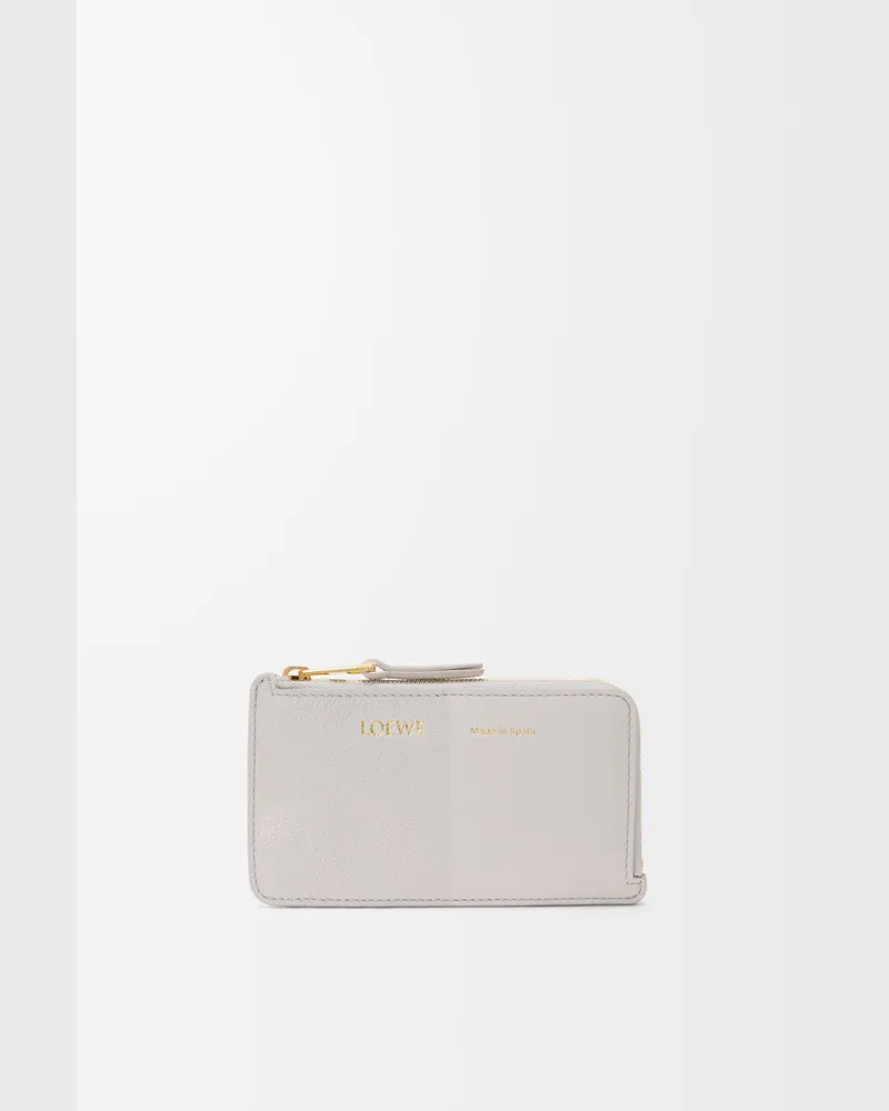 Loewe Coin Cardholder In Smooth And Grained Leather skin Mujer Light