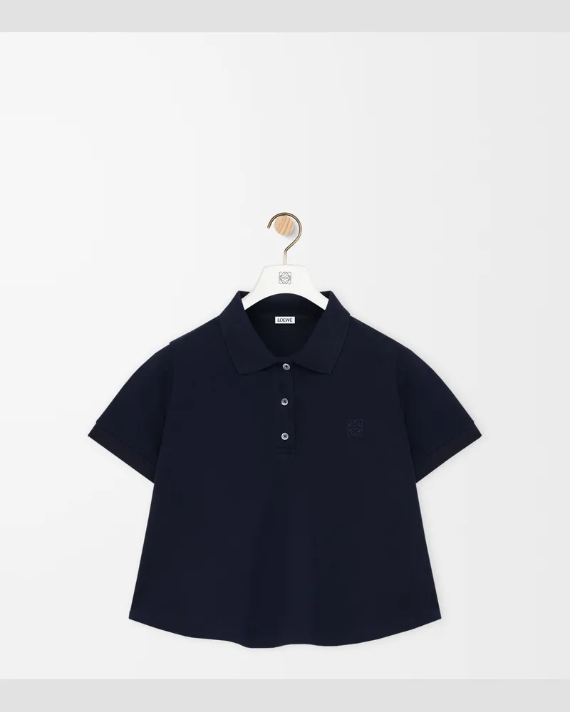 Loewe Trapeze Polo In Cotton Size Mujer Dark