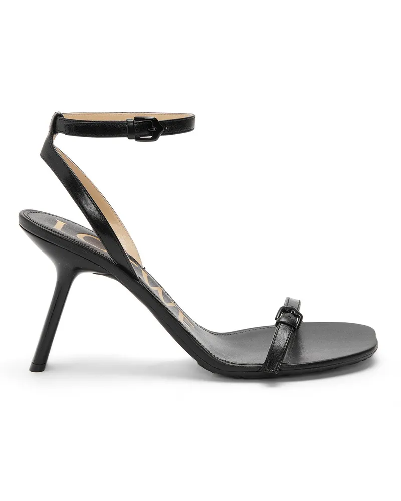 Loewe Luxury Petal sandal in lambskin Black