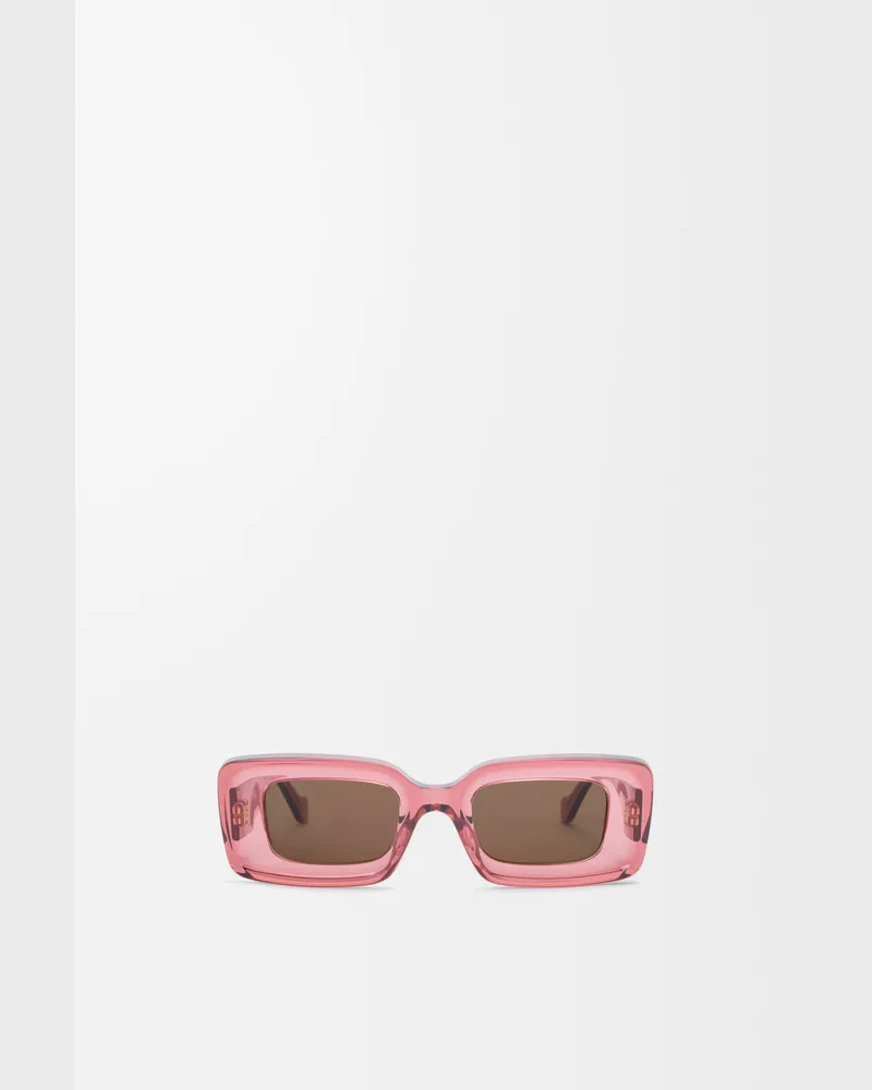 Loewe Rectangular Sunglasses Mujer Transparent