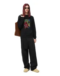 Loewe Luxury Sweatshirt in cotton Black