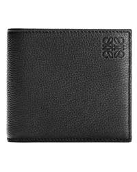 Loewe Luxury Bifold coin wallet in soft grained calfskin Black