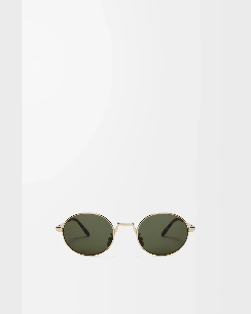 Loewe Groove Oval Sunglasses Hombre Green