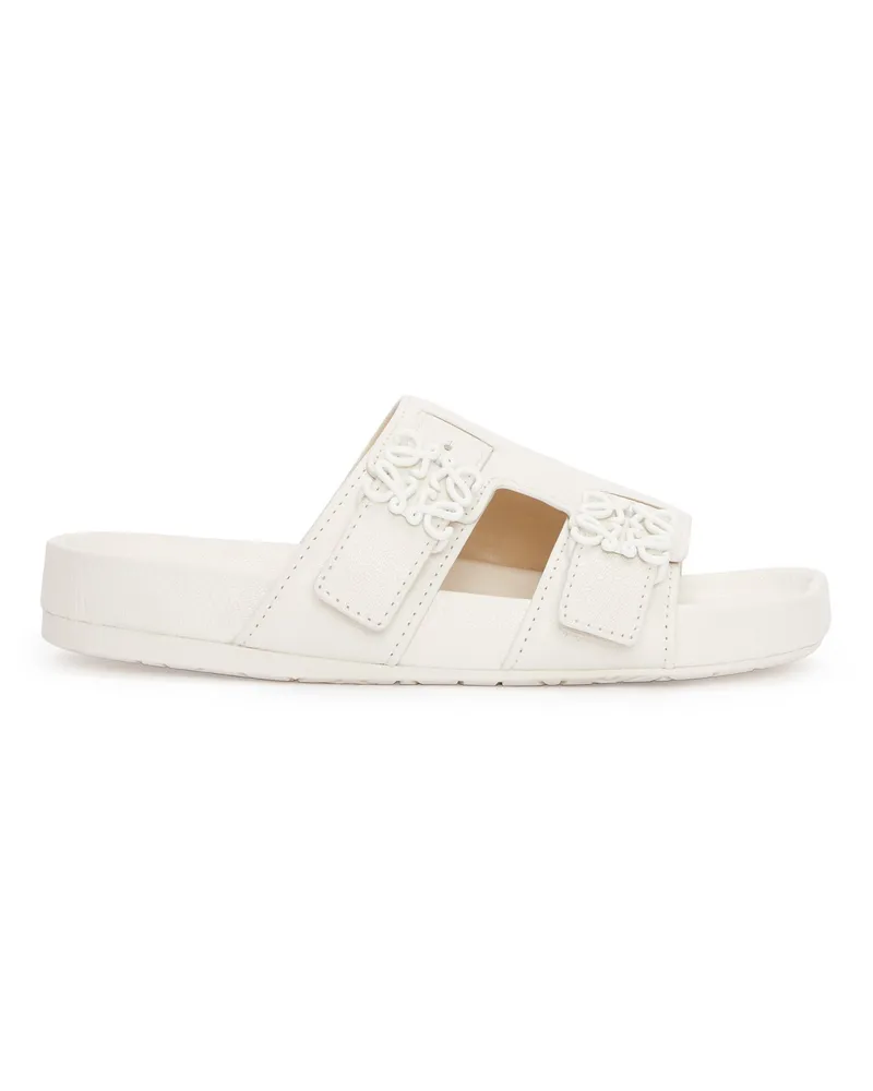 Loewe Luxury Ease slide in goatskin Anthurium