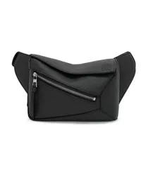 Loewe Luxury Mini Puzzle bumbag in classic calfskin Black