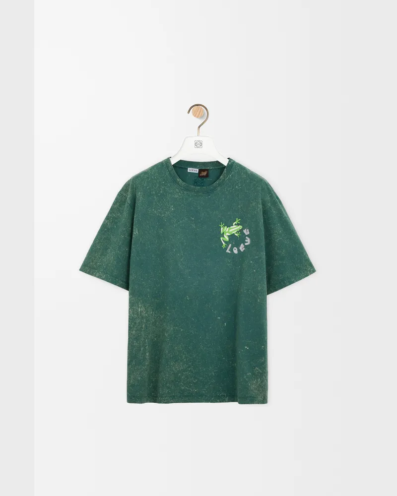 Loewe Loose Fit T-shirt In Cotton Size Hombre Washed