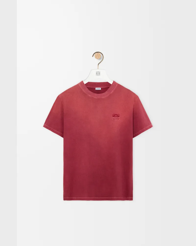 Loewe Regular Fit T-shirt In Cotton Size Hombre Red
