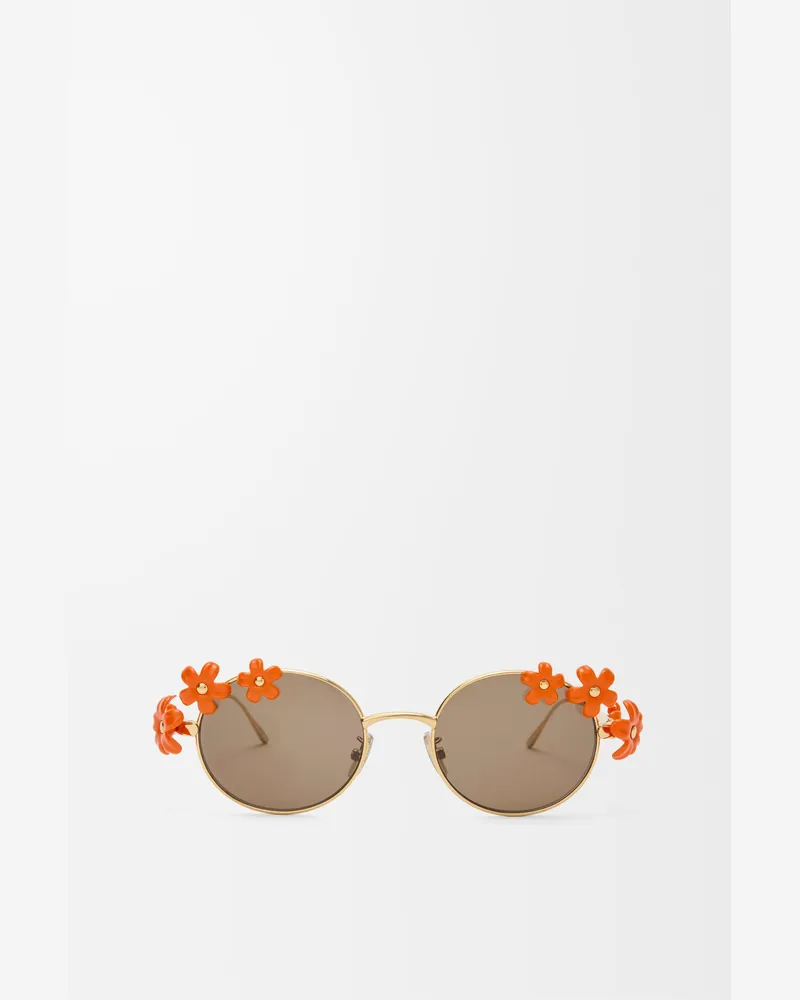 Loewe Daisy Field Sunglasses Mujer Orange