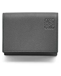 Loewe Luxury Trifold wallet in soft grained calfskin Anthracite