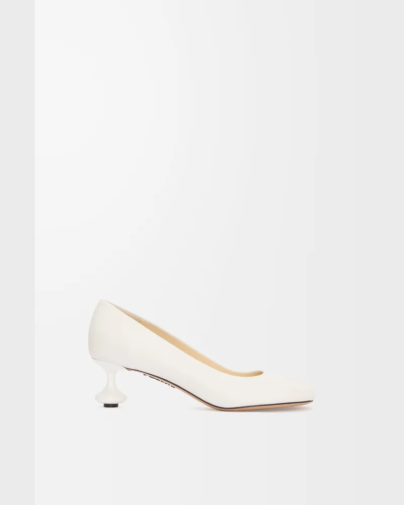 Loewe Toy Pump In Goatskin Size Mujer White
