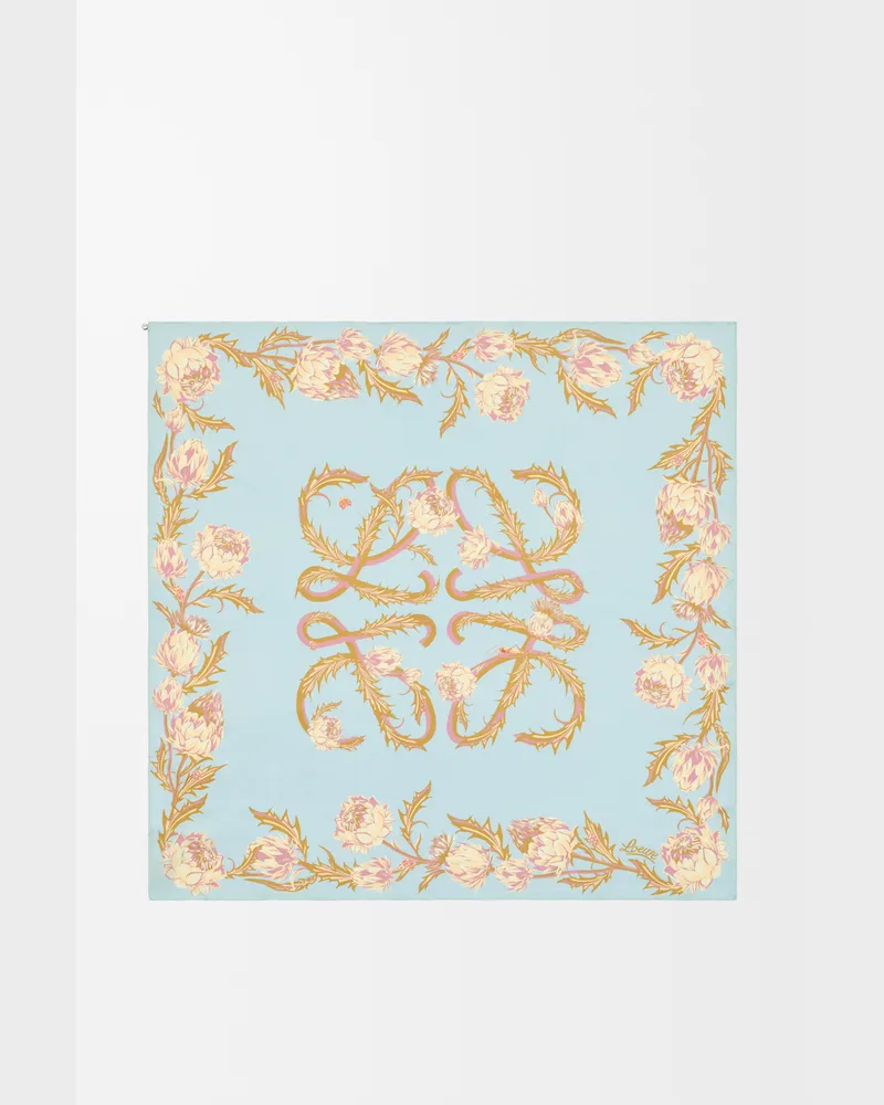 Loewe Scarf In Silk Mujer Light