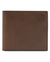 Loewe Luxury Bifold wallet in vegetable-tanned calfskin Dark