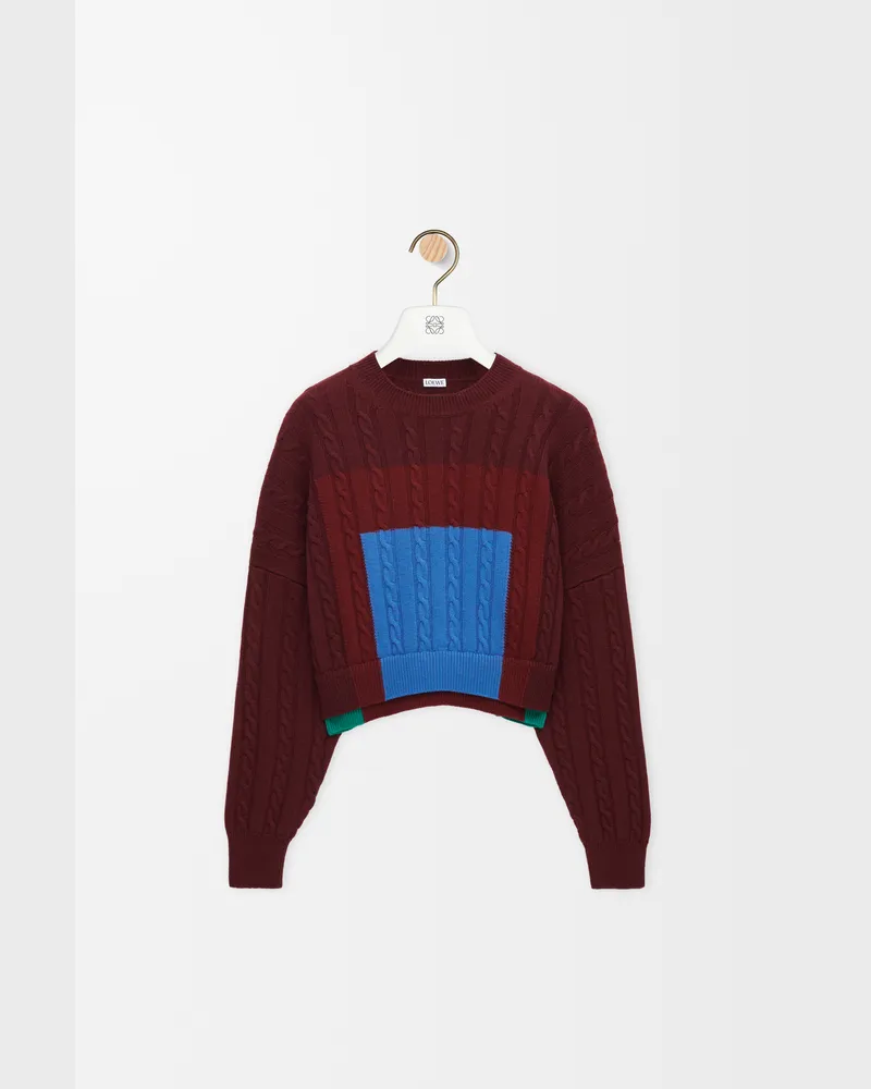 Loewe Sweater In Wool Size Mujer Green