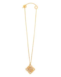 Loewe Luxury Small pendant necklace in sterling silver Gold