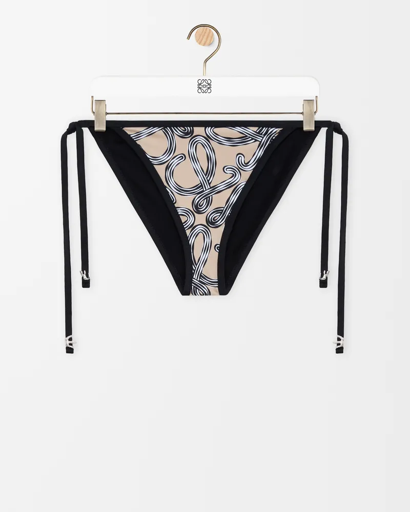 Loewe Bikini Bottom In Technical Jersey Size Mujer Beige