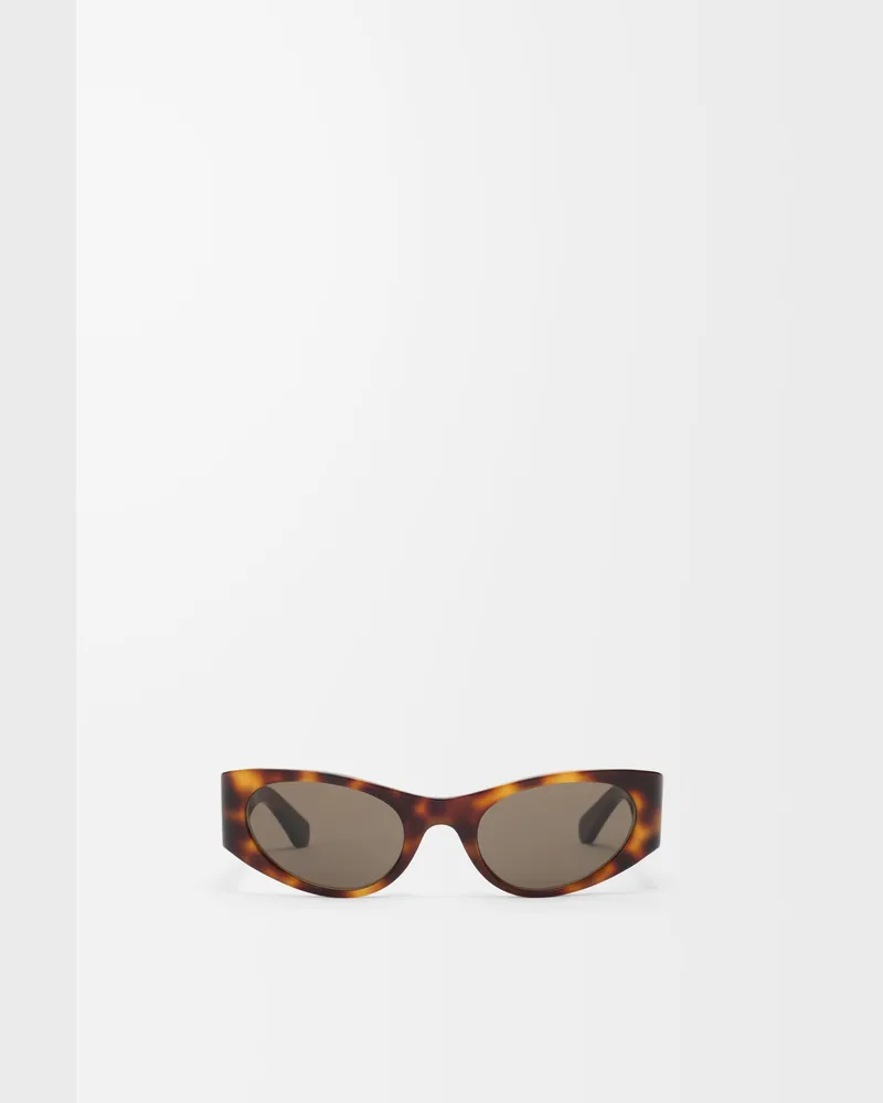 Loewe Flash Small Cateye Sunglasses Mujer Havana
