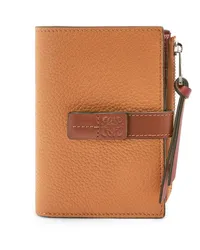 Loewe Luxury Slim compact wallet in soft grained calfskin Light