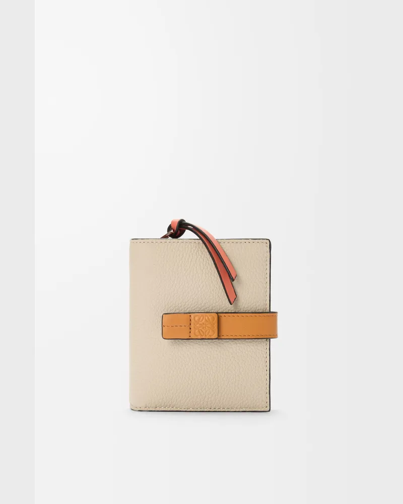 Loewe Compact Zip Wallet In Soft Grained Leather skin Mujer Light