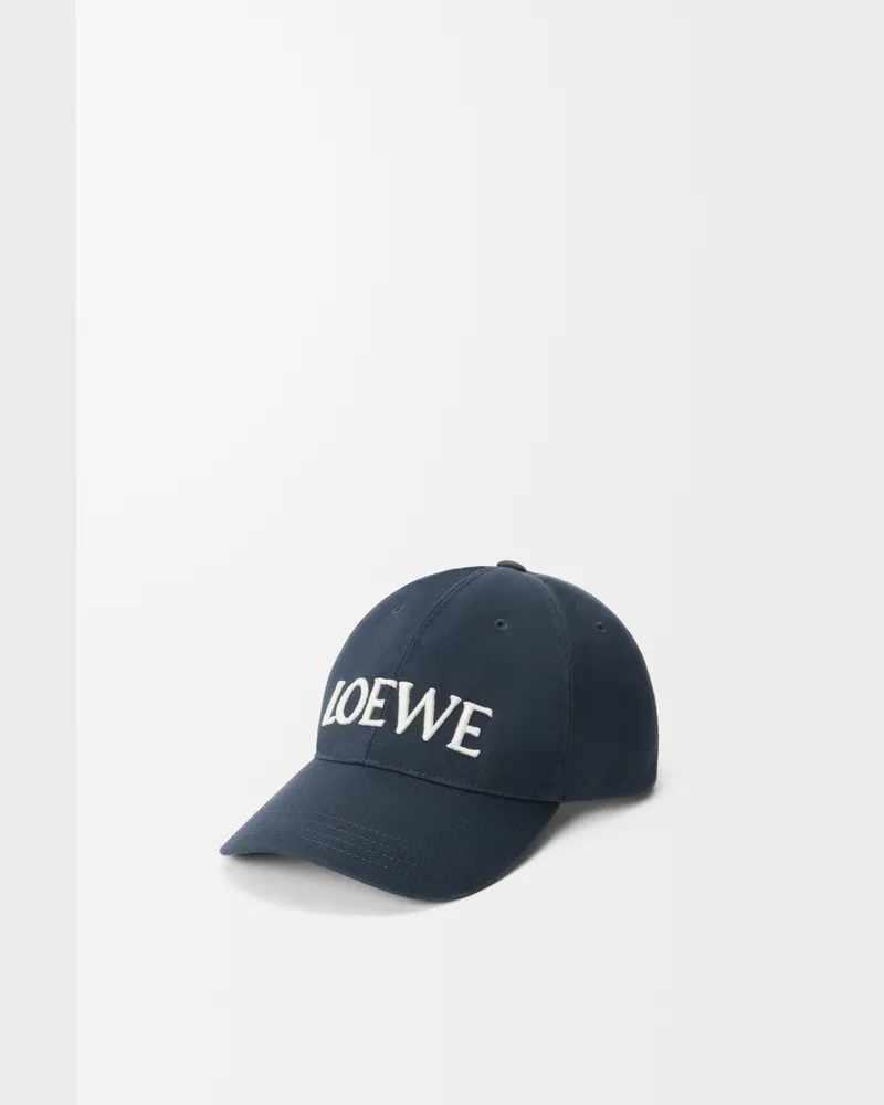 Loewe Loewe Cap In Canvas Size Mujer Deep