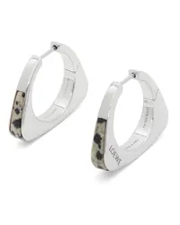 Loewe Luxury Stirrup earrings in sterling silver Silver