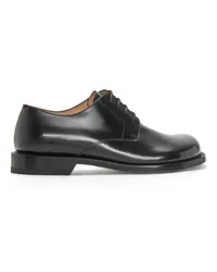 Loewe Luxury Campo derby shoe in brushed calfskin Black