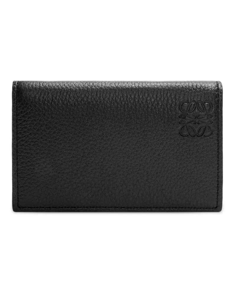 Loewe Luxury Business cardholder in soft grained calfskin Deep