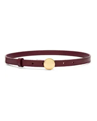 Loewe Luxury Pebble belt in smooth calfskin Dark