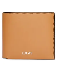 Loewe Luxury Bifold wallet in shiny nappa calfskin Warm