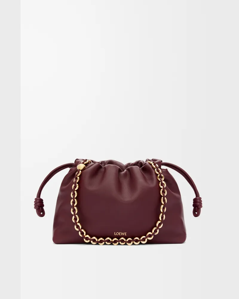 Loewe Medium Flamenco Purse In Mellow Nappa Lambskin Mujer Dark