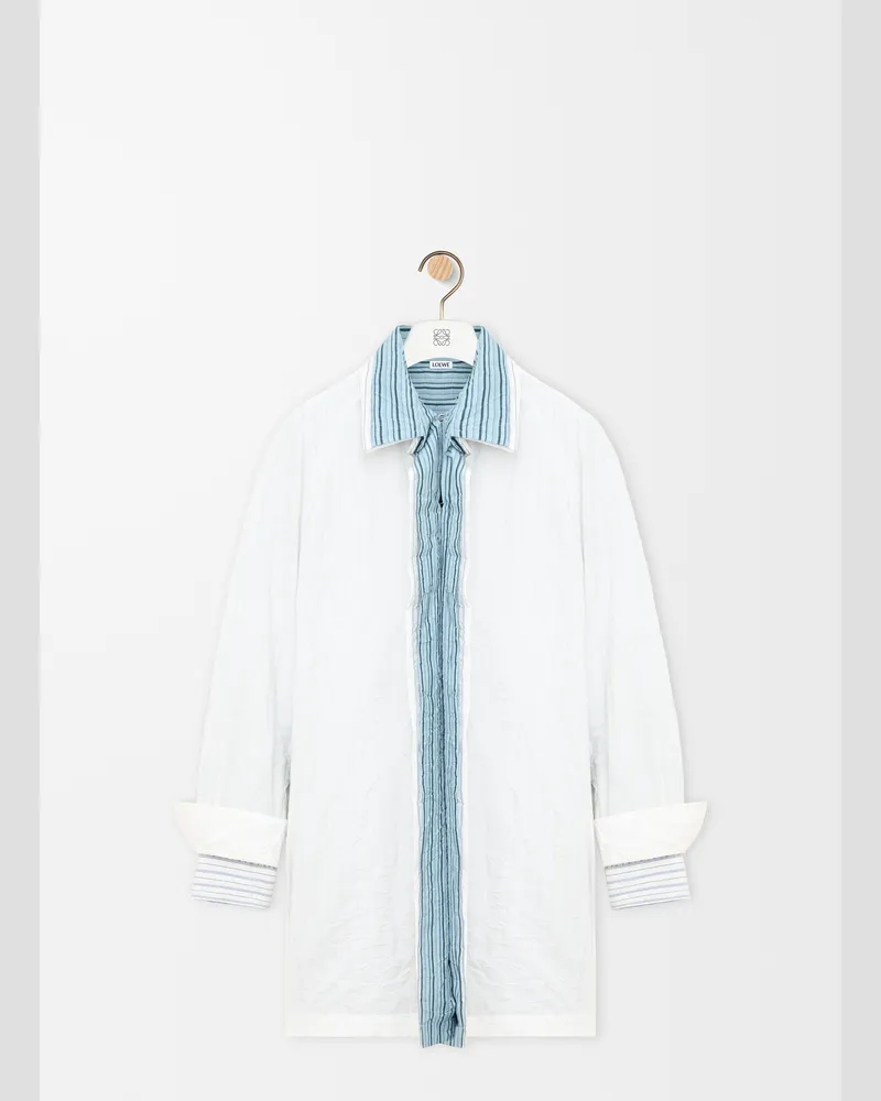 Loewe Dress In Technical Cotton Size Mujer White