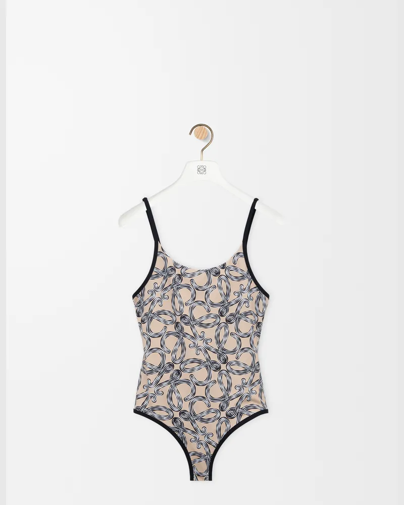 Loewe Swimsuit In Technical Jersey Size Mujer Beige