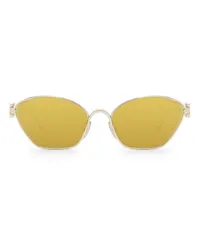 Loewe Luxury Anagram hexagonal sunglasses Gold