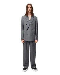 Loewe Luxury Trousers in wool Grey