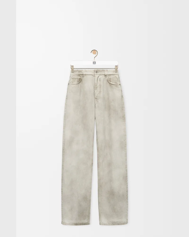 Loewe Jeans In Denim Size Mujer Light